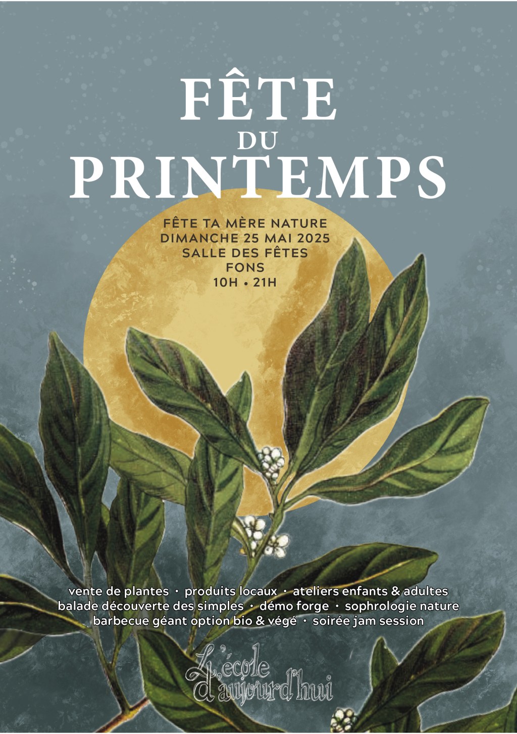 FÊTÉ DES PLANTES – SAMEDI 04 MAI&nbsp;2024