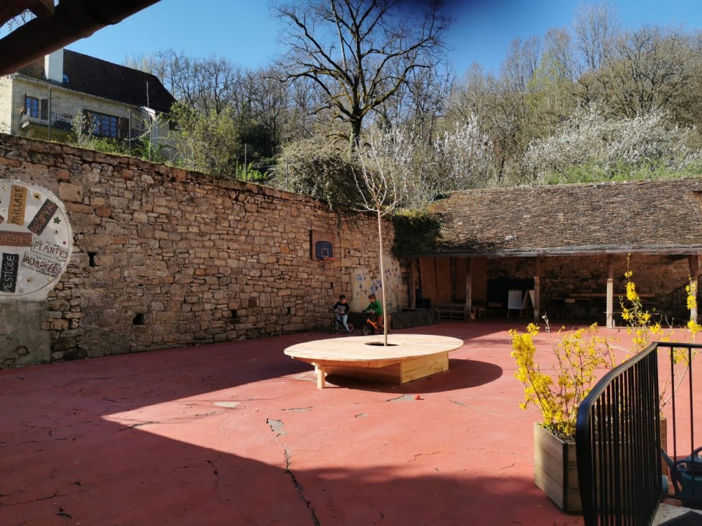 Planter un arbre dans la cour de l’école